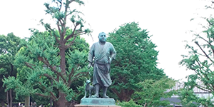 Takamori Saigo statue